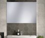 The White Space 500 x 700mm Rectangular Non-Illuminated Mirror