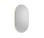 Tavistock Oxygen 500 x 800mm Pill Mirror - Brass