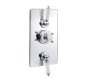 St James Classical Concealed Thermostatic Shower Valve with Flow Valves