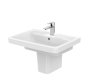 TOTO CF 650mm Square Basin with 1 Tap Hole & Overflow