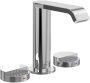 Villeroy & Boch Dawn Slim Deck-Mounted Three-Hole Basin Mixer - Chrome