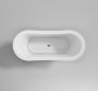 Trojan Bateaux 1700 x 745mm Twin Skin Acrylic Freestanding Boat Bath - Matt White