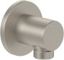 Villeroy & Boch Universal Round Shower Wall Outlet - Matt Brushed Nickel