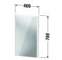 Duravit D-Code 400mm x 700mm Illuminated Mirror - Fjord Green