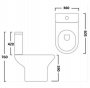 The White Space Scene Close Coupled Toilet Pan -