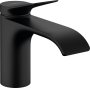 Hansgrohe Vivenis Single Lever Basin Mixer 80 with Pop-Up Waste Set - Matt Black