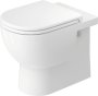 Duravit D-Code Rimless Washdown Back-to-Wall Toilet