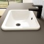 Vitra S20 50 x 37cm Square Countertop Basin