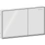 Geberit Sigma 60 White Glass Dual Flush Plate