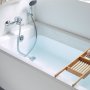 Geberit 600mm High Chrome Push Control Bath Pop-Up Waste