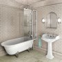 Burlington Single Bath Screen with Access Panel