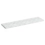 Burlington Bathrooms 1200mm Minerva Worktop - Carrara White Marble