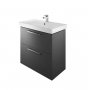 The White Space Scene 2 - Drawer Floor Standing Vanity Unit - 800mm Wide -