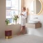 Geberit VariForm 550mm Elliptic Lay-On Countertop Basin - No Overflow