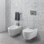 Geberit Sigma 50 Concrete / Chrome Dual Flush Plate