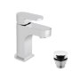 Vado Life Mini Mono Basin Mixer with Click Waste