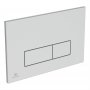 Ideal Standard Oleas M2 Brushed Chrome Mechanical Dual Flushplate - Stock Clearance