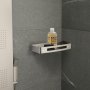 Origins Living Nerva Shower Basket - Brushed Stainless Steel