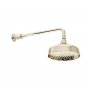 Booth & Co. Axbridge 200mm Shower Head and Arm - Nickel