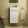 Ideal Standard Eurovit+ 35cm Guest Basin Unit with 1 Door - Gloss White