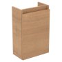 Ideal Standard Eurovit+ 35cm Guest Basin Unit with 1 Door - Natural Oak