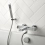 Vado Life Thermostatic Wall Mounted Bath Shower Mixer + Shower Kit