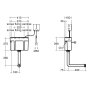 Armitage Shanks Conceala 3 Sensorflow 21 Single Flush Cistern with Panel Mounted Sensor