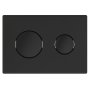 Armitage Shanks Conceala 3 Dual Flush Plate for Conceala Cisterns - Black