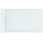 Ideal Standard i.life Ultra Flat S 1600 x 800mm Rectangular Shower Tray with Waste (On Short Side) - Pure White