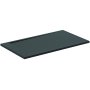 Ideal Standard i.life Ultra Flat S 1600 x 800mm Rectangular Shower Tray with Waste (On Short Side) - Jet Black