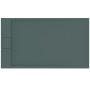 Ideal Standard i.life Ultra Flat S 1400 x 800mm Rectangular Shower Tray with Waste (On Short Side) - Concrete Grey