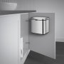 Smedbo Outline Lite Wall Mounted Bin - Stainless Steel