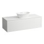 Laufen The New Classic 1200mm Drawer Element for Basin with One Drawer - Gloss White