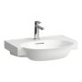 Laufen The New Classic 600mm Semi Recessed Basin with 3 Tap Holes - White