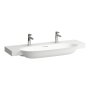 Laufen The New Classic 1200mm Semi Recessed Basin with 3 Tap Holes - Matt White