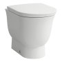 Laufen The New Classic Rimless Back to Wall Toilet Pan - White