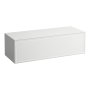 Laufen The New Classic 1200mm Drawer Element for Basin (without cutout) with One Drawer - Matt White