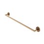 Abacus Iso Pro Single Towel Rail - Brushed Bronze