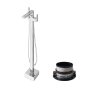 Abacus Plan Freestanding Bath-Shower Mixer with Easy Box - Chrome