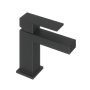 Abacus Plan Mini Mono Basin Mixer - Matt Black