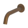 Abacus Iso Wall Mounted Bath Spout - Brushed Bronze