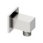 Abacus Emotion Square Wall Outlet Shower Valve - Chrome