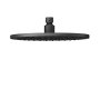 Abacus Emotion Round Fixed Shower Head 250mm - Matt Black