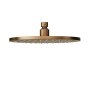 Abacus Emotion Round Fixed Shower Head 250mm - Brushed Bronze