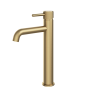 Abacus Iso Pro Tall Mono Basin Mixer - Brushed Brass