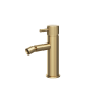 Abacus Iso Pro Mini Mono Bidet Mixer - Brushed Brass