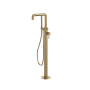 Abacus Iso Pro Freestanding Bath-Shower Mixer - Brushed Brass