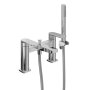 Abacus Edge Deck Mounted Bath-Shower Mixer - Chrome