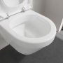 Villeroy & Boch Architectura Compact Wall-Mounted Rimless Washdown Toilet with Directflush - White Alpin