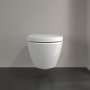 Villeroy & Boch Subway 2.0 Wall-Mounted Rimless Washdown Toilet with Directflush - White Alpin